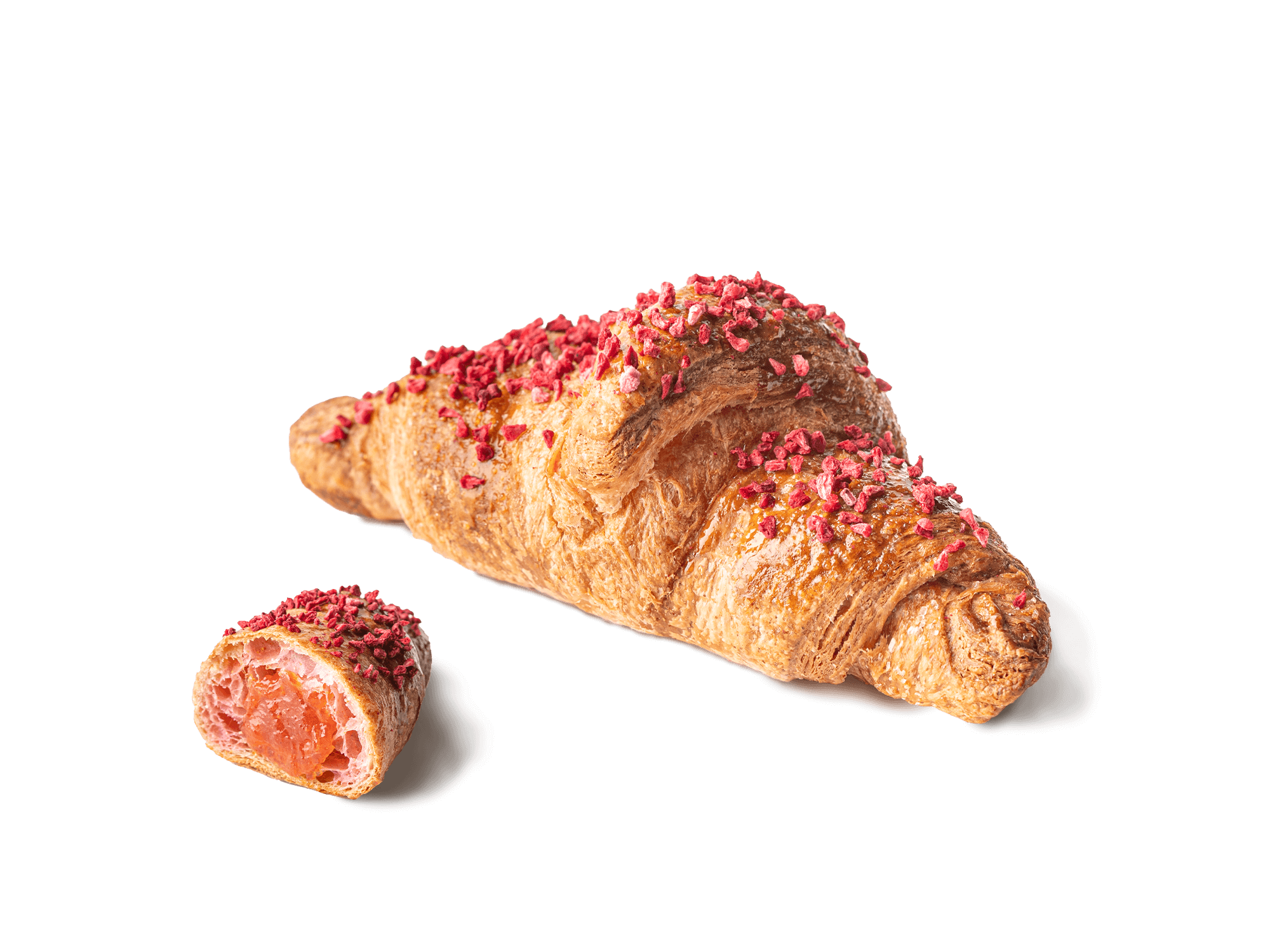 Croissant With Guava And Passionfruit